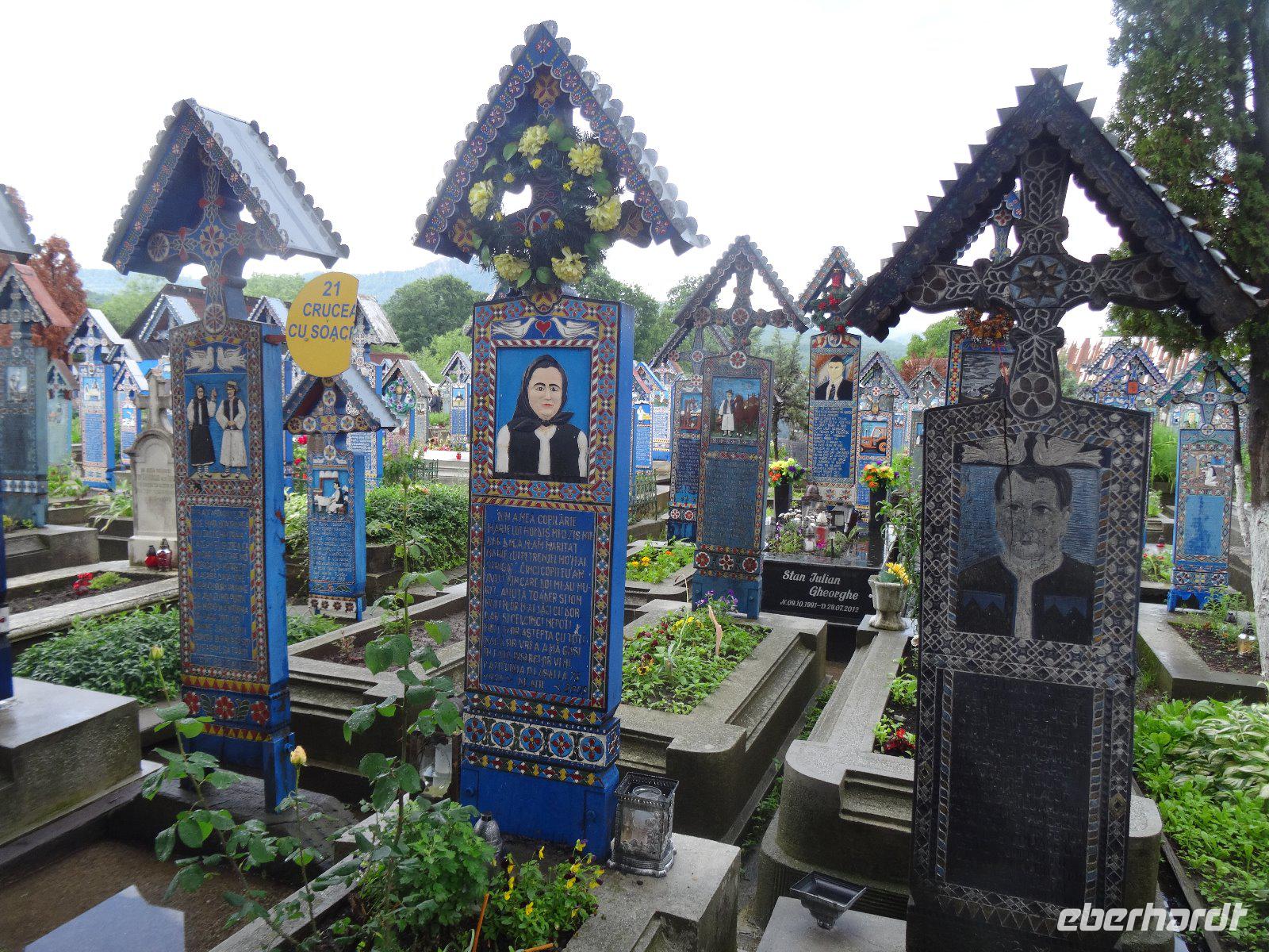 Fröhlicher Friedhof Sapanta &ndash; &copy; Elke Knappe (Eberhardt TRAVEL)
