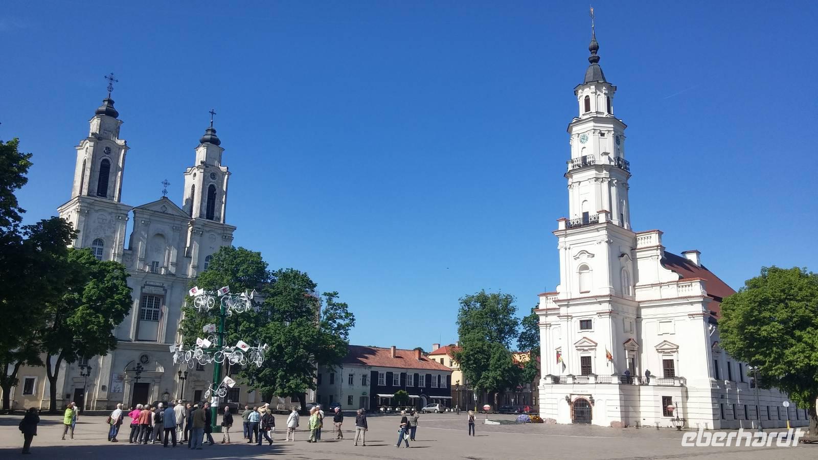 Marktplatz von Kaunas &ndash; &copy; Gerd Przybyla (Eberhardt TRAVEL)