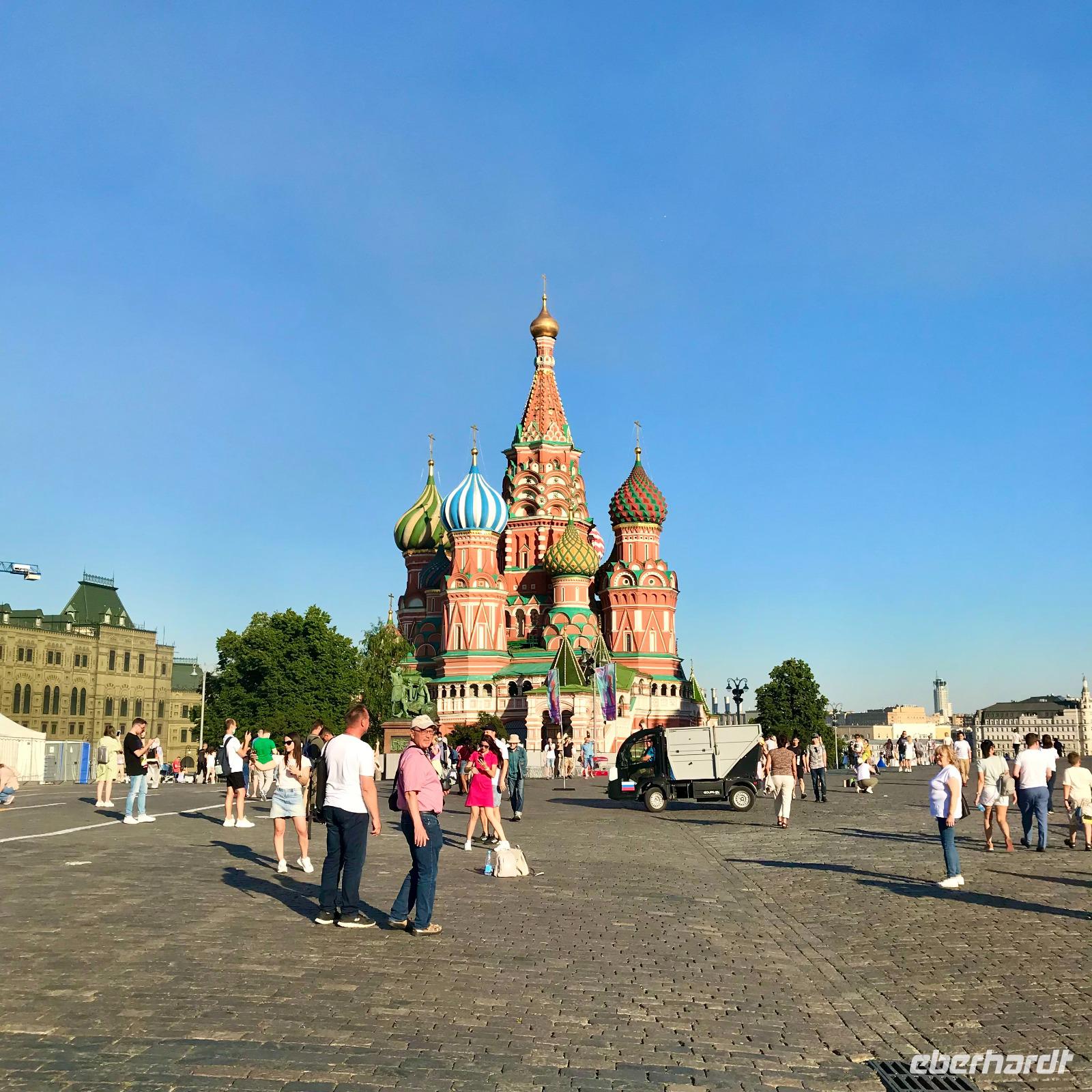 Basilius Kathedrale auf dem Roten Platz, Moskau &ndash; &copy; Alina Konstantinov (Eberhardt TRAVEL)