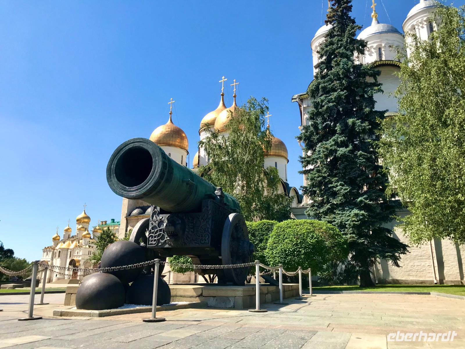 Zarkanone im Kreml, Moskau &ndash; &copy; Alina Konstantinov (Eberhardt TRAVEL)