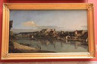 Ansicht von Pirna von Canaletto (Bernardo Belotto) &ndash; &copy; Uwe Lorenz (Eberhardt TRAVEL)