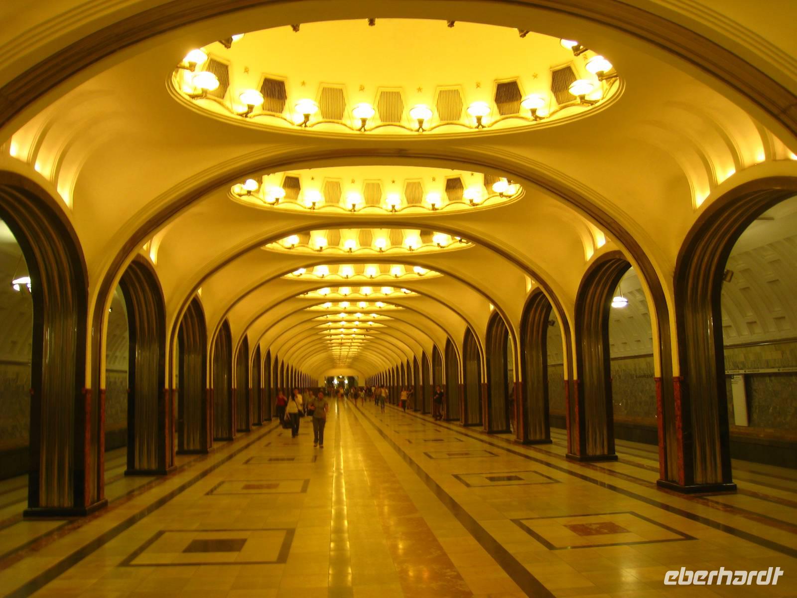 Metro Majakowskaja &ndash; &copy; Jürgen Schmeißer (Eberhardt TRAVEL)