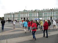 Wir besuchen die Eremitage in St. Petersburg