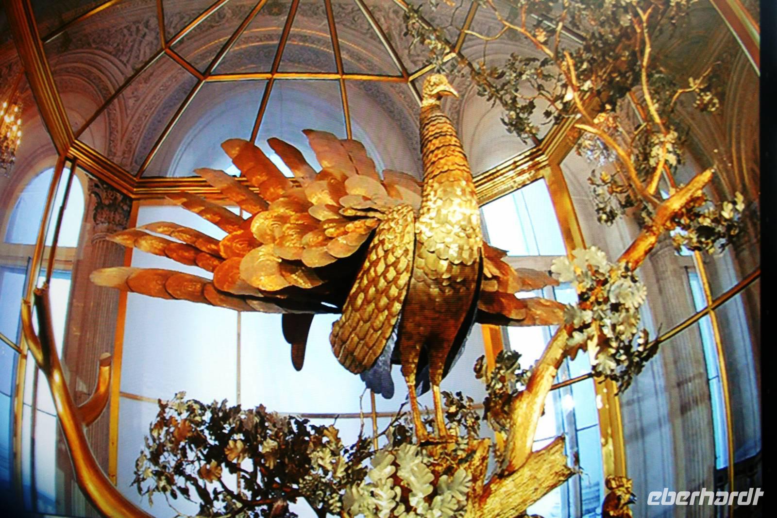 Pfauenuhr in der Eremitage &ndash; &copy; Annett Müller (Eberhardt TRAVEL)