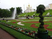 Peterhof , Blick zur Palastkirche &ndash; &copy; Hans-Joachim Trutz (Eberhardt TRAVEL)