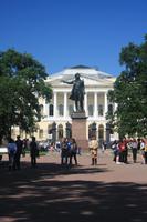 Puschkin-Denkmal auf dem Platz der Künste am Russischen Museum &ndash; &copy; Alfia Döring (Eberhardt TRAVEL)