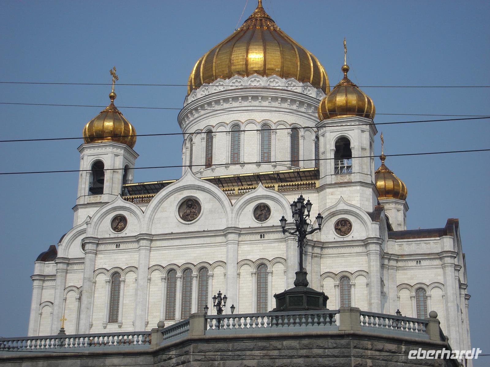 Moskau: Christi-Erlöser-Kirche &ndash; &copy; Inge Bily (Eberhardt TRAVEL)