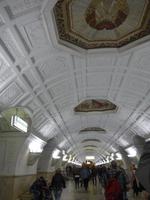 Rußland, Moskau, Metro, Beleorusskaja &ndash; &copy; Ria Heilmann (Eberhardt TRAVEL)