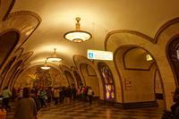 Moskauer Metro &ndash; &copy; Melanie Kost (Eberhardt TRAVEL)
