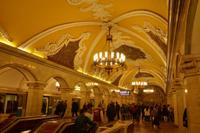 Moskauer Metro &ndash; &copy; Melanie Kost (Eberhardt TRAVEL)