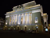 Lichterfahrt durch St. Petersburg, Alexandrinski Theater &ndash; &copy; Hans-Joachim Trutz (Eberhardt TRAVEL)