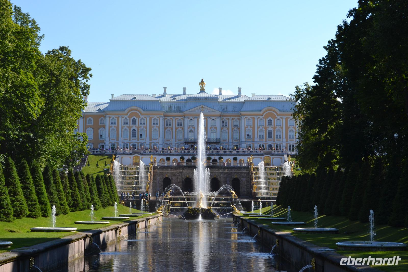 St. Petersburg - Peterhof, Große Kaskade &ndash; &copy; Andreas Wolfsteller (Eberhardt TRAVEL)