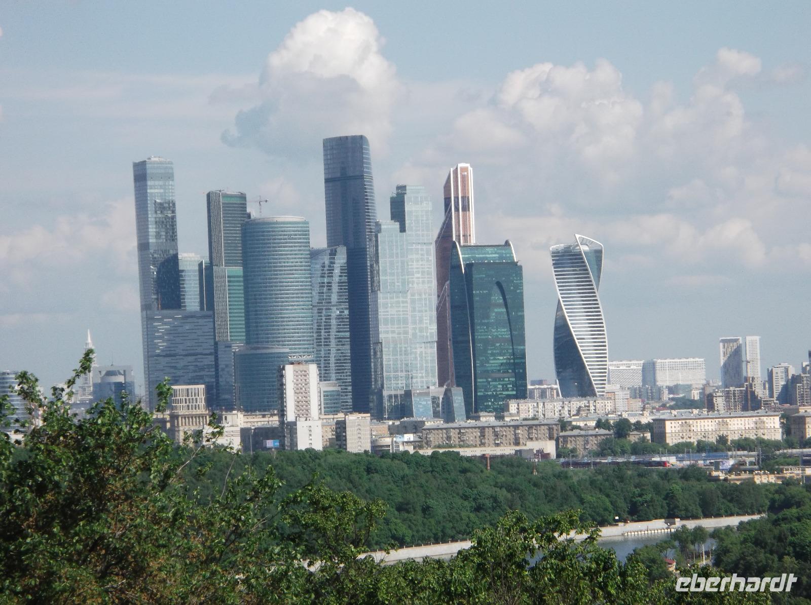 Moskau Skyline &ndash; &copy; Karin Schröter (Eberhardt TRAVEL)