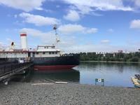 Ledokol- Museum - Eisebrecher - Irkutsk &ndash; &copy; Sabine Letzybyll (Eberhardt TRAVEL)