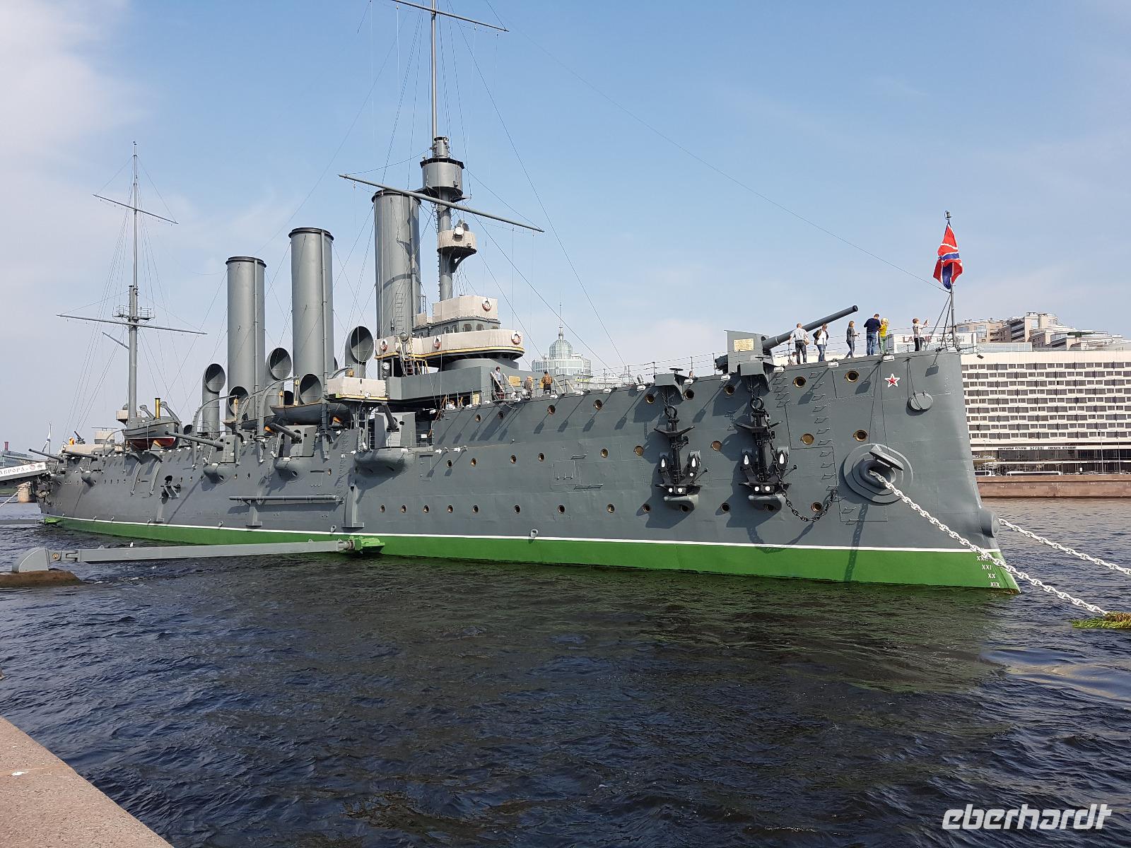 St. Petersburg, Panzerkreuzer Aurora &ndash; &copy; Ria Heilmann (Eberhardt TRAVEL)