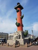 St. Petersburg, Rostra Säule &ndash; &copy; Ria Heilmann (Eberhardt TRAVEL)