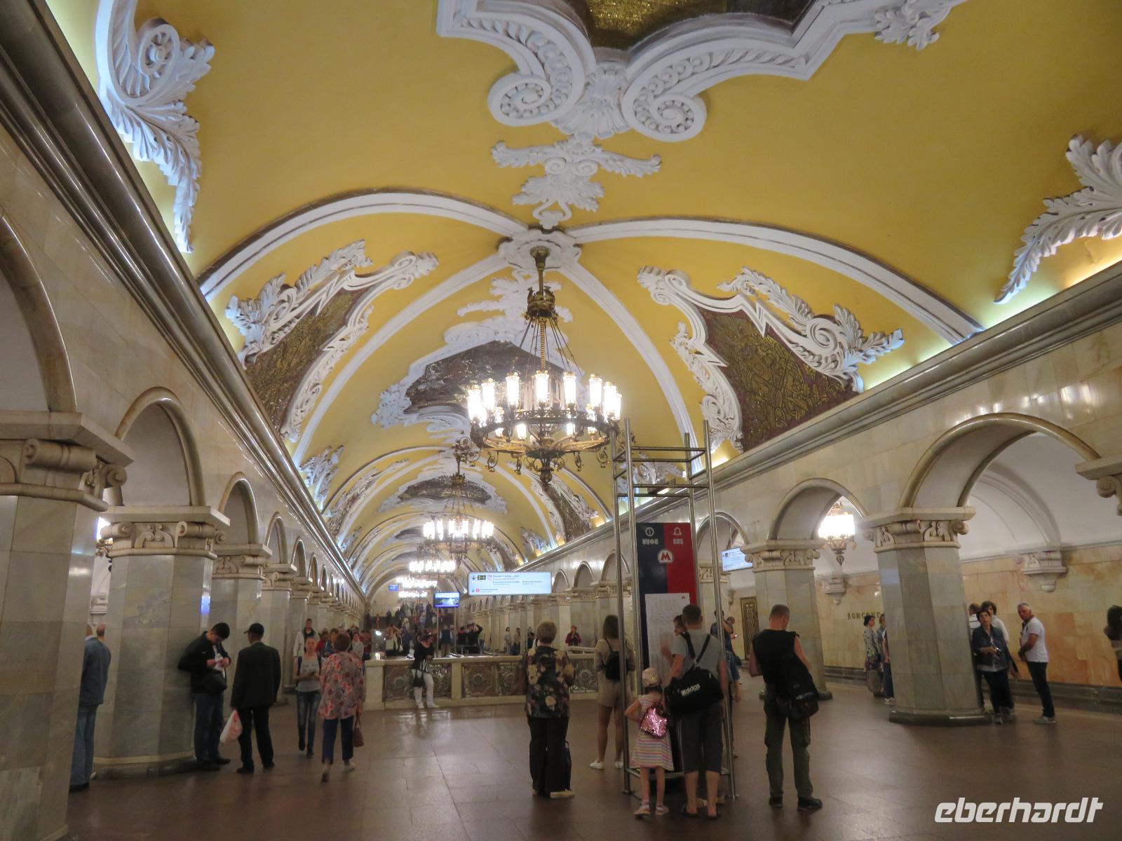 01.06. Moskauer Metro 3 &ndash; &copy; Anna Jeske (Eberhardt TRAVEL)