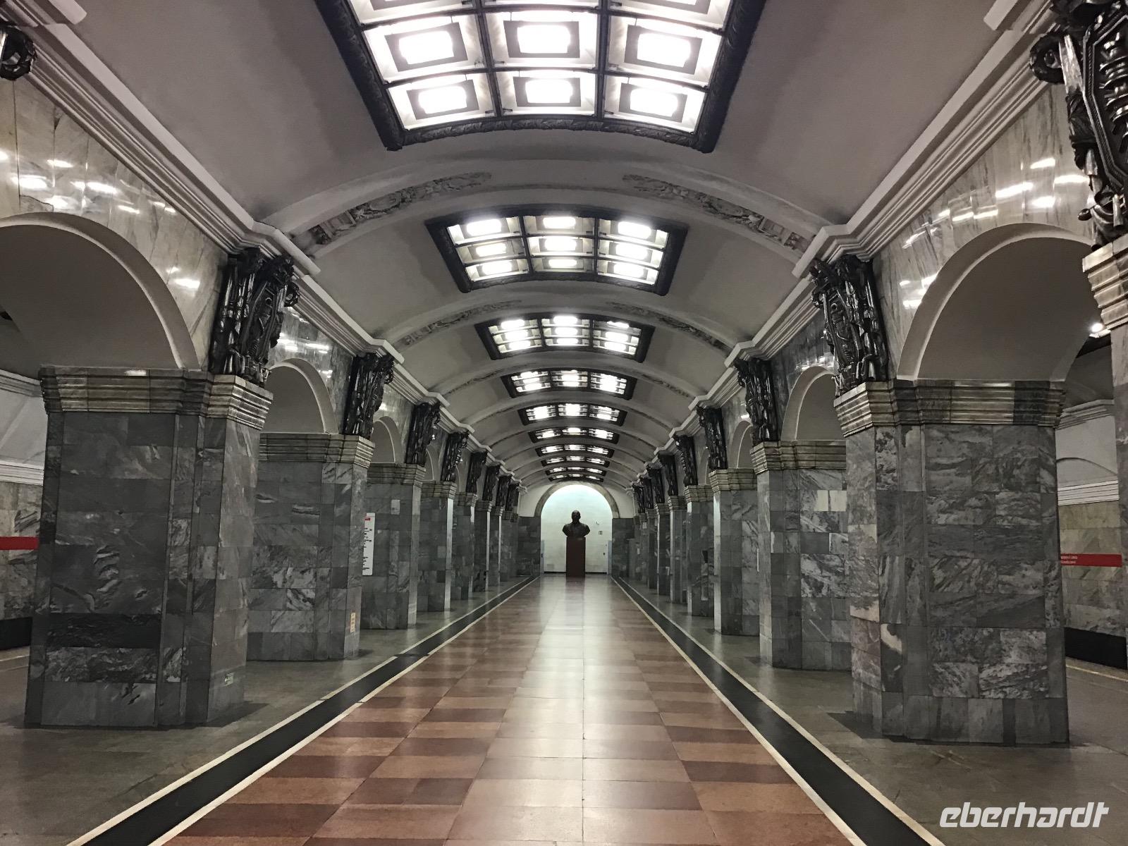 U-Bahnhof Kirovski Sovod &ndash; &copy; Sabine Letzybyll (Eberhardt TRAVEL)