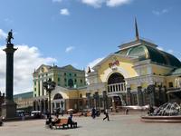 Krasnojarsk: Und wieder ein Bahnhof &ndash; &copy; Magda-Viola Hanke (Eberhardt TRAVEL)
