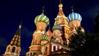 Moskau bei Nacht