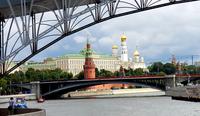 Moskau, Blick zum Kreml