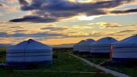 Jurtencamp Nähe der Sanddüne Elsen Tasarchai &ndash; &copy; Martina Wegener (Eberhardt TRAVEL)