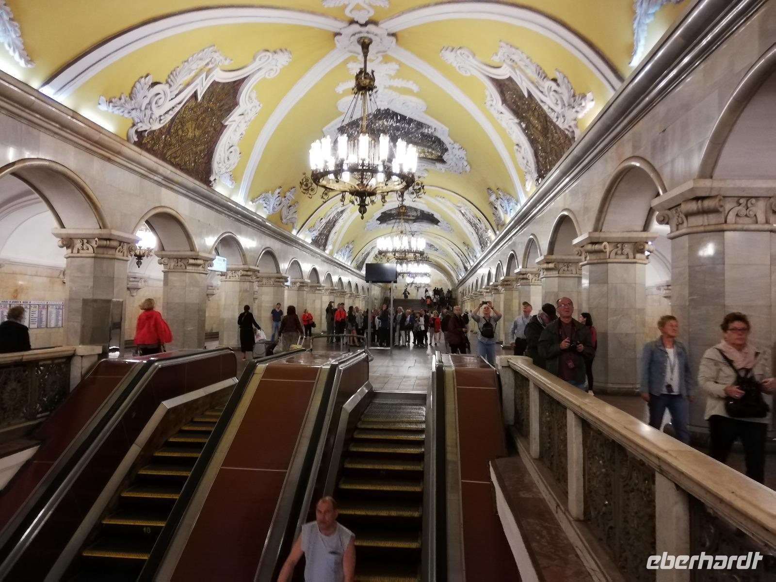 Moskau, Metro &ndash; &copy; Gisela Gerlach (Eberhardt TRAVEL)