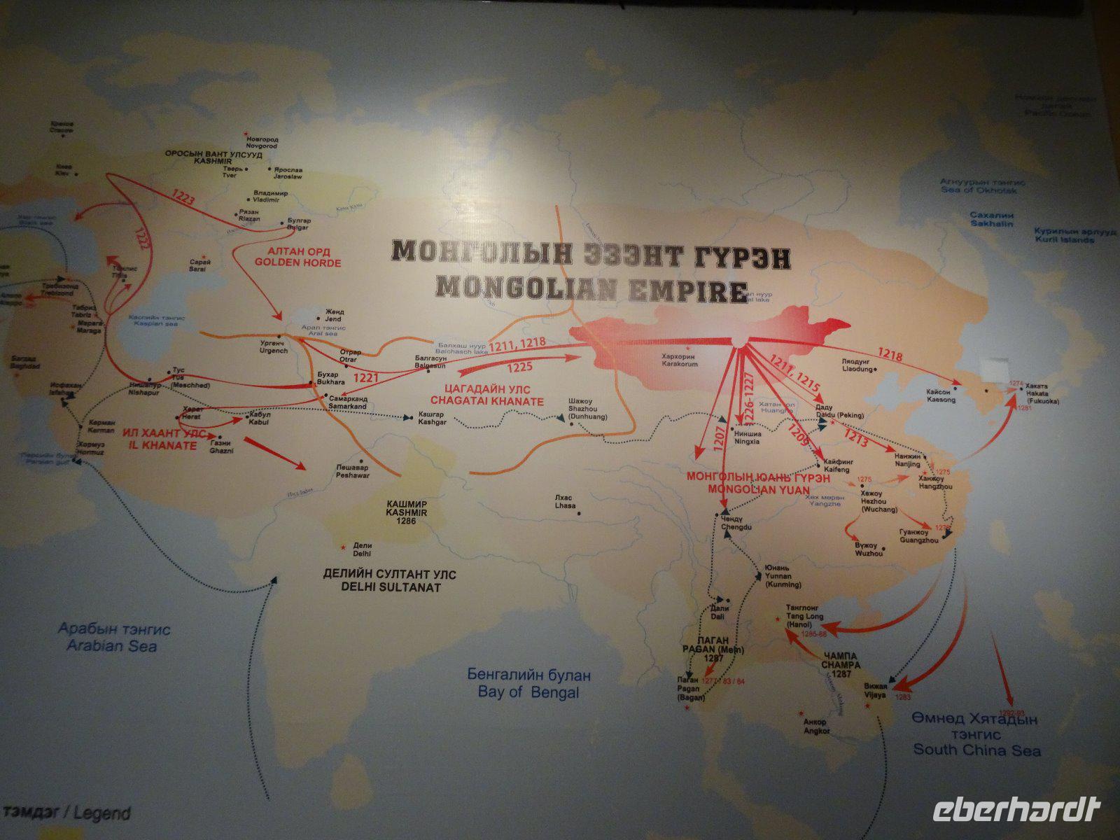 Das Mongolische Weltreich im 13. Jahrhundert &ndash; &copy; Elke Knappe (Eberhardt TRAVEL)