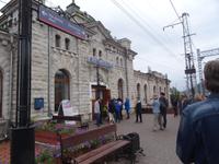 Der Bahnhof Sljudjanka &ndash; &copy; Elke Knappe (Eberhardt TRAVEL)