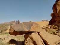 Felszeichnungen am Jebel Ikmah &ndash; &copy; Frank Nimschowski (Eberhardt TRAVEL)