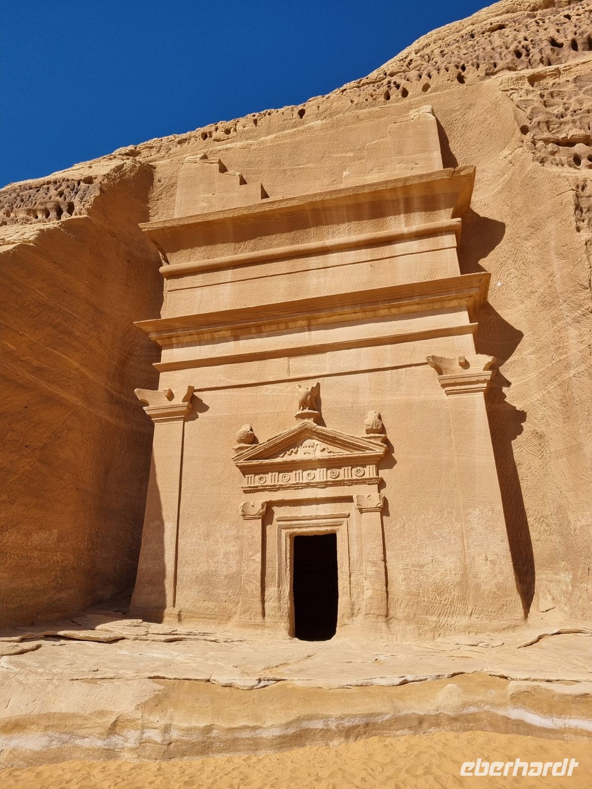 Hegra (Mada'in Salih) - Jabal Al-Banat (Frauengräber) &ndash; &copy; Katrin Deutschbein (Eberhardt TRAVEL)