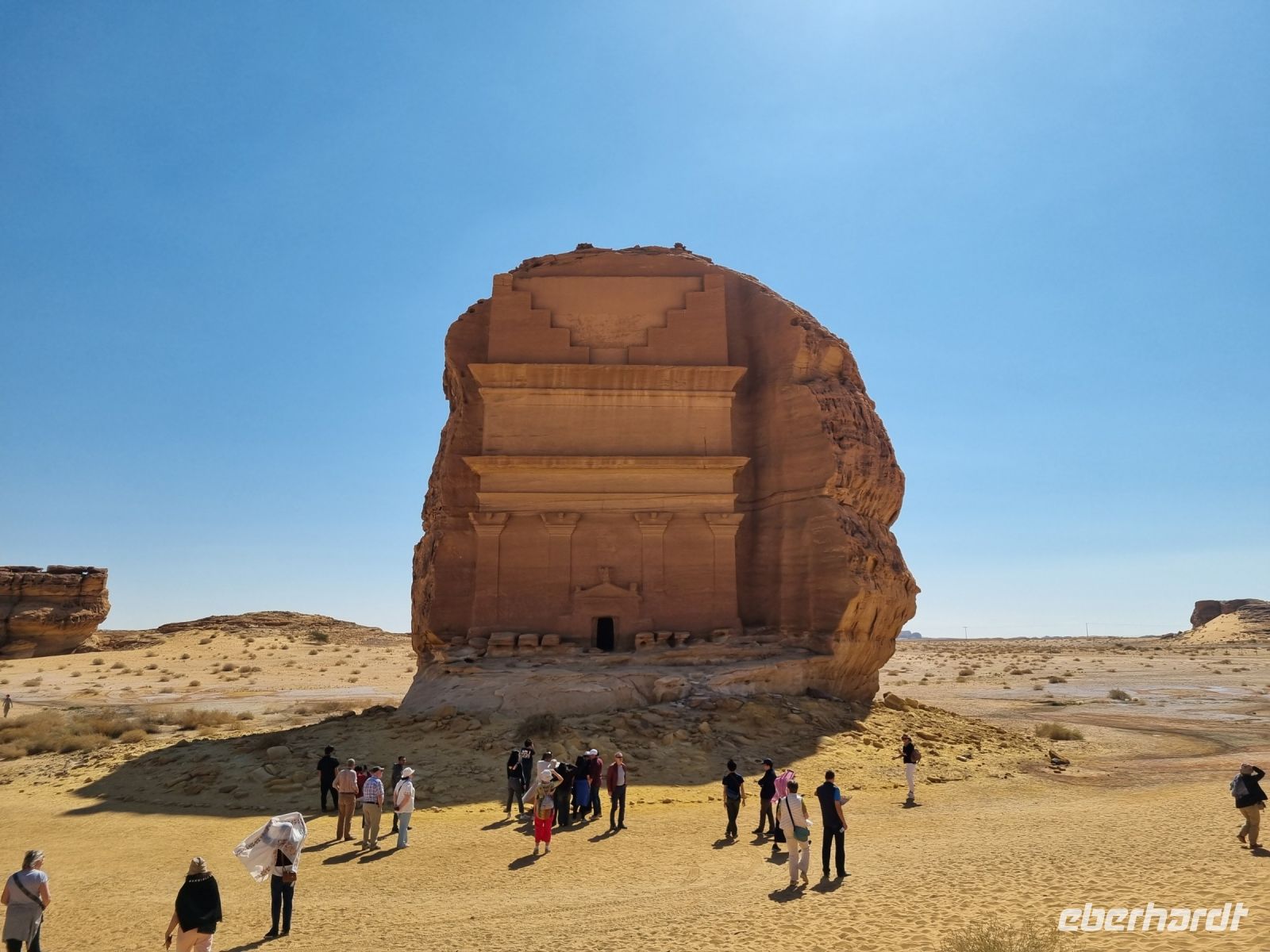 Hegra (Mada'in Salih) - größtes Grab der Nabatäer (Grab von Lihyan son of Kuza) &ndash; &copy; Katrin Deutschbein (Eberhardt TRAVEL)
