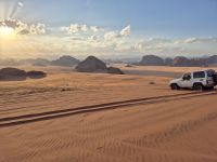 Sonnenuntergang bei Tabuk &ndash; &copy; Frank Nimschowski (Eberhardt TRAVEL)