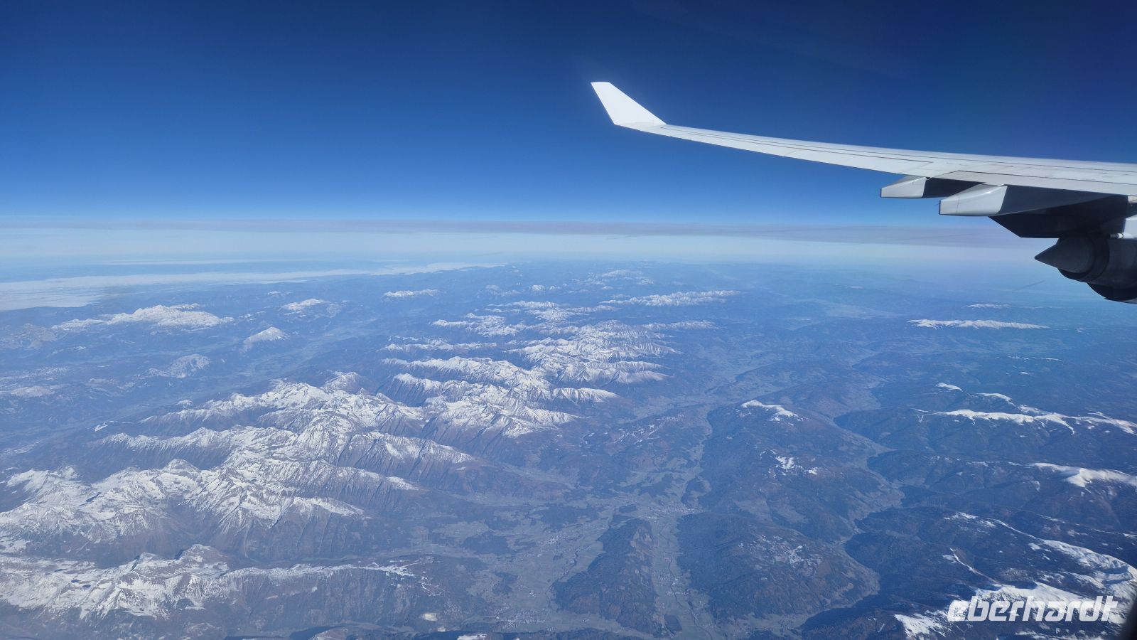 Alpenüberflug &ndash; &copy; Frank Nimschowski (Eberhardt TRAVEL)