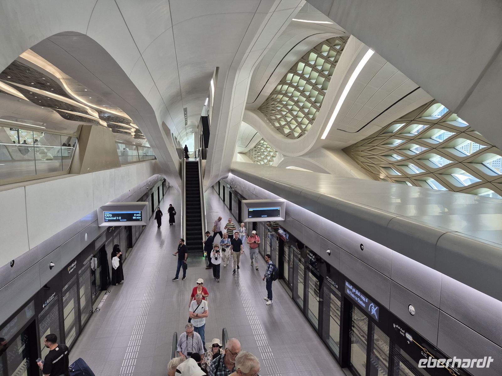 KAFD Metrostation &ndash; &copy; Frank Nimschowski (Eberhardt TRAVEL)