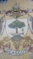 Glasgow - Wappen im Rathaus aus Mosaik &ndash; &copy; Claudia Bernhardt (Eberhardt TRAVEL)