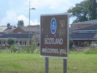 Grenze England Schottland Gretna Green &ndash; &copy; Claudia Bernhardt (Eberhardt TRAVEL)