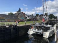 5. Reisetag – Durch das Great Glean nach Inverness – Aufenthalt in Fort Augustus – Schleusentreppe &ndash; &copy; Andreas Wolfsteller (Eberhardt TRAVEL)