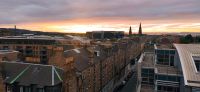 254 Edinburgh, Moxy Hotel Fountainbridge, Dachterasse &ndash; &copy; Konrad Füssel (Eberhardt TRAVEL)