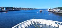 302 Auf der Fähre KingsSeaways, Ausfahrt auf dem Tyne &ndash; &copy; Konrad Füssel (Eberhardt TRAVEL)