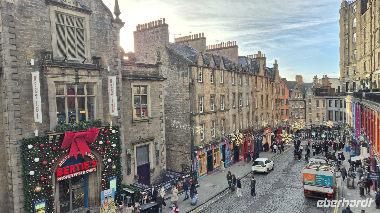 Edinburgh: Victoria Street &ndash; &copy; Sinah Witzig (Eberhardt TRAVEL)