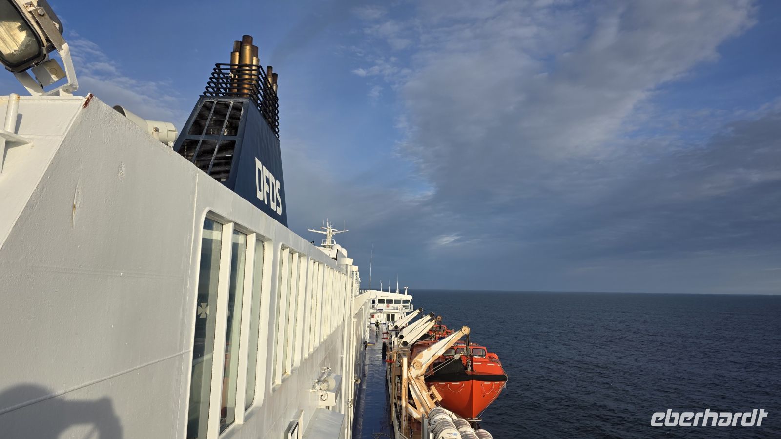 003 – mit der DFDS von Amsterdam nach New Castle &ndash; &copy; Vivien Fiedler (Eberhardt TRAVEL)
