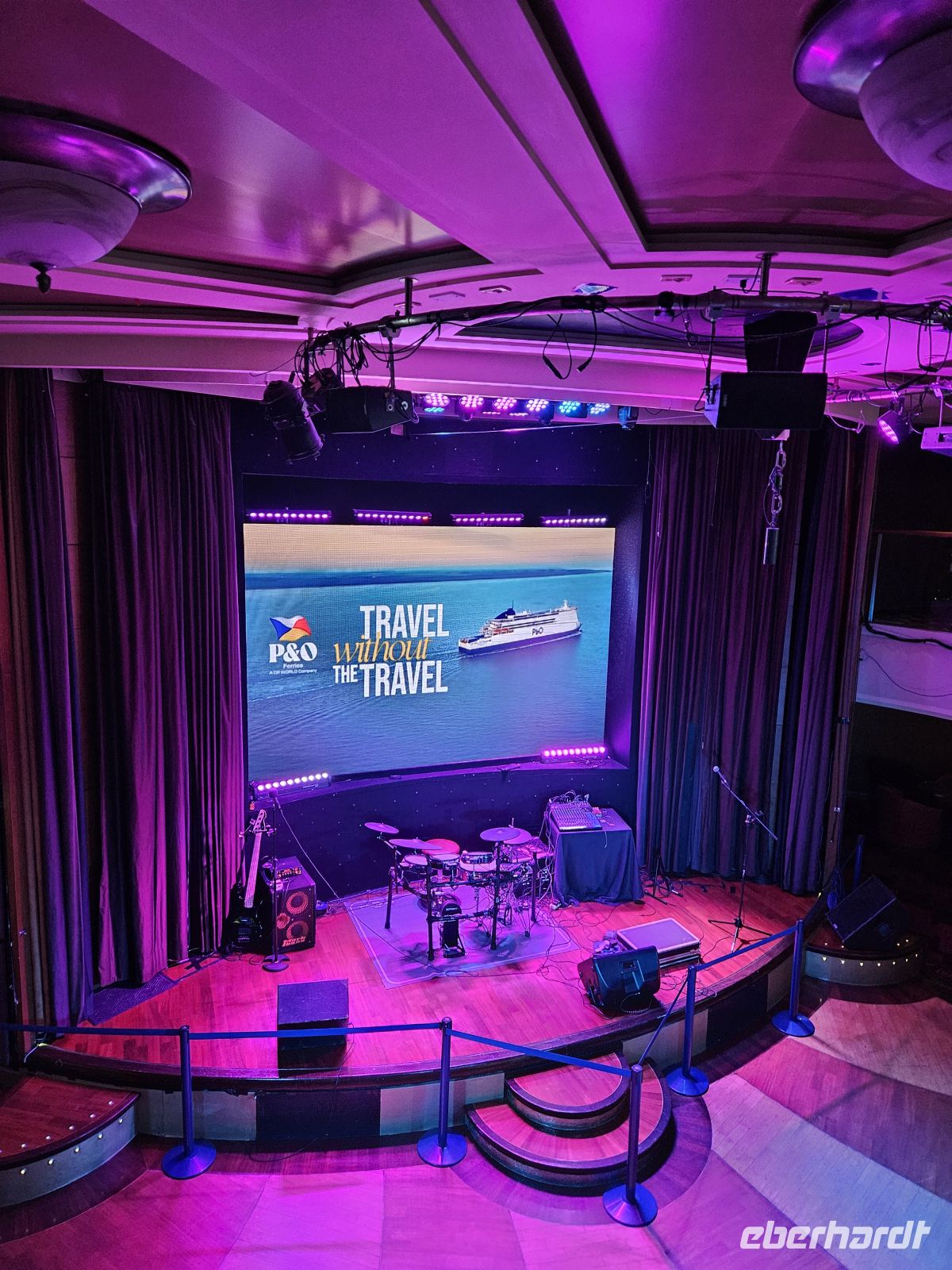 Entertainment P&O Ferry &ndash; &copy; Kathrin Becker (Eberhardt TRAVEL)