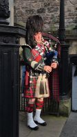 Piper Andy bei der Spirit of Scotland Show
