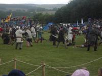 Bannockburn: Schlachtnachstellung &ndash; &copy; Michael Krause (Eberhardt TRAVEL)