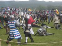Bannockburn: Schlachtnachstellung &ndash; &copy; Michael Krause (Eberhardt TRAVEL)
