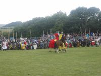 Bannockburn: Schlachtnachstellung &ndash; &copy; Michael Krause (Eberhardt TRAVEL)