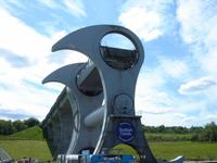 Schwere Technik am Falkirk Wheel
