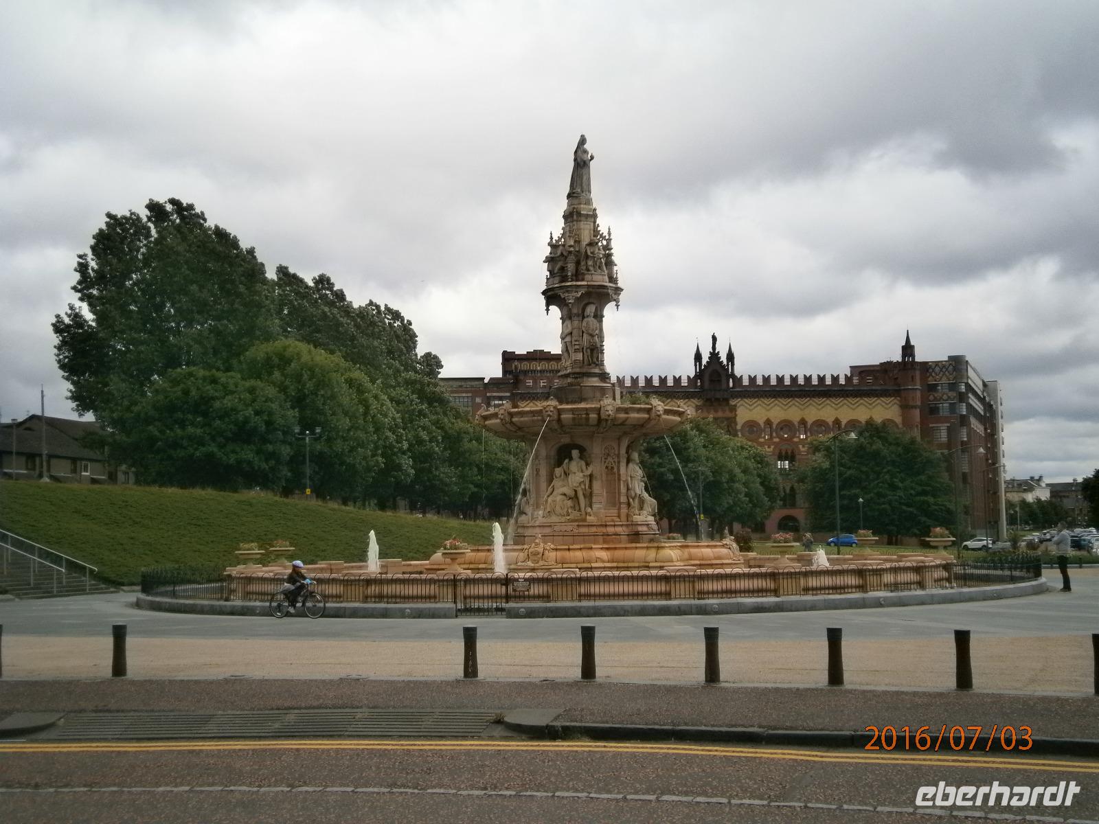 Glasgow - Terrakottabrunnen &ndash; &copy; Claudia Bernhardt (Eberhardt TRAVEL)