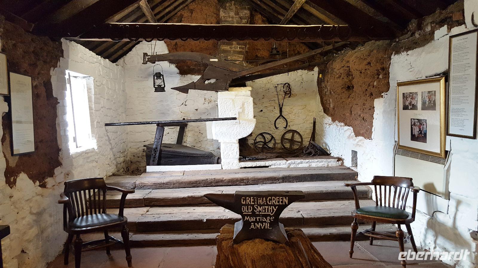gretna green Schmiede &ndash; &copy; Marlies Thrum (Eberhardt TRAVEL)